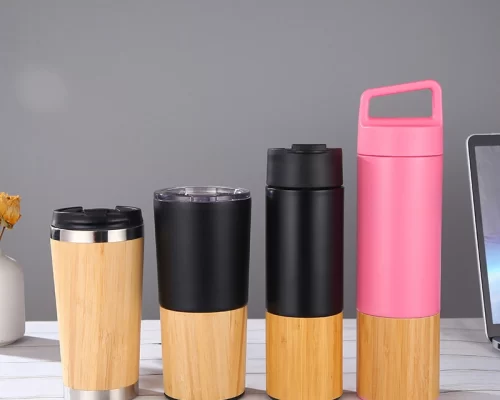 Bamboo-Shell-Eco-Bottle-Stainless-Steel-Vacuum-Bamboo-Thermal-Flasks-with-Optional-Lid-Bamboo-Tumbler-Linkfine-Bamboo-Shell-Stainless-Steel
